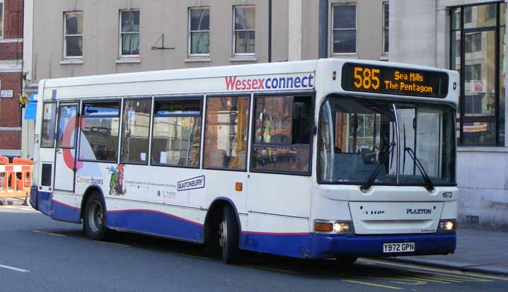 Wessex Connect Dennis Dart MPD 1972